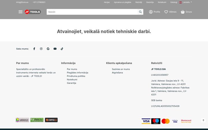 Screenshot of jftools.eu