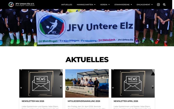 Screenshot of jfv-untere-elz.de