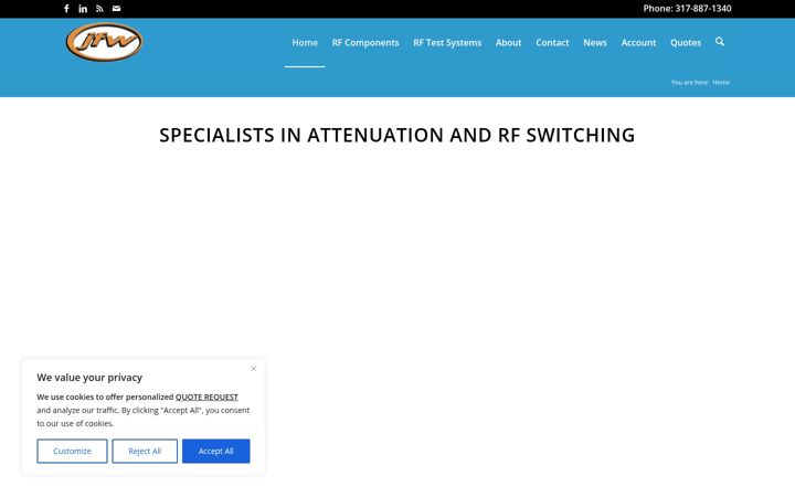 Screenshot of jfwindustries.com
