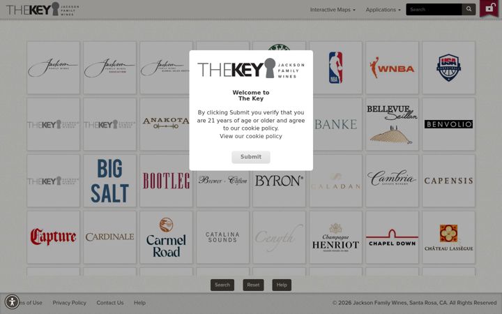 Screenshot of jfwthekey.com