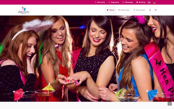 Screenshot of jga-party.com