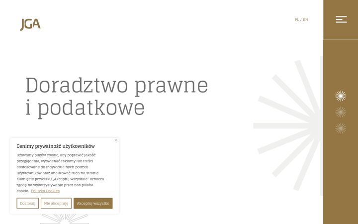 Screenshot of jga.com.pl