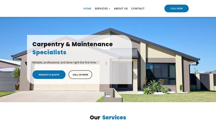 Screenshot of jgabuildingservices.com.au