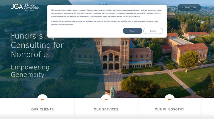 Screenshot of jgacounsel.com