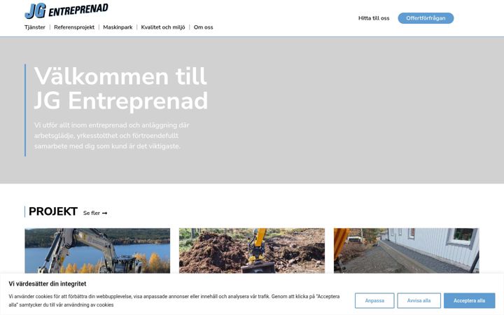 Screenshot of jgentreprenad.se
