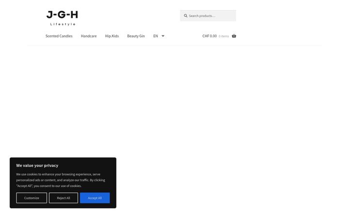 Screenshot of jghlifestyle.ch