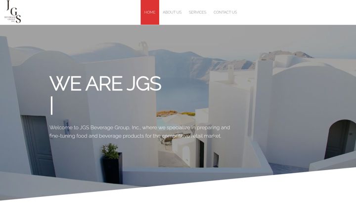 Screenshot of jgsbeveragegroup.com