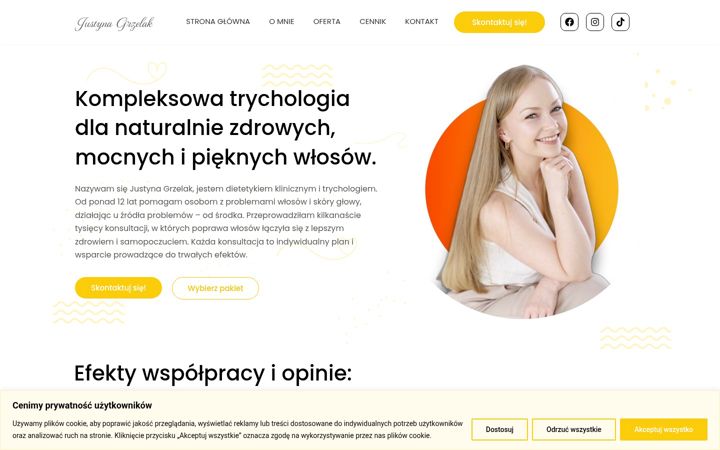 Screenshot of jgtrycho.pl