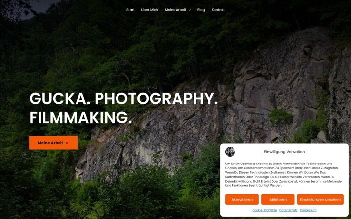 Screenshot of jgucka.de