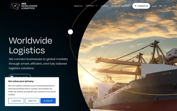 Screenshot of jgzwl.com
