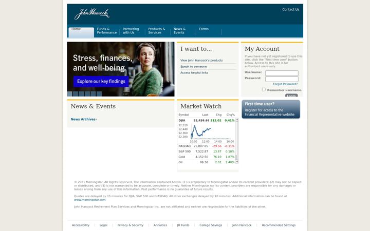 Zrzut ekranu jh401kadvisor.com