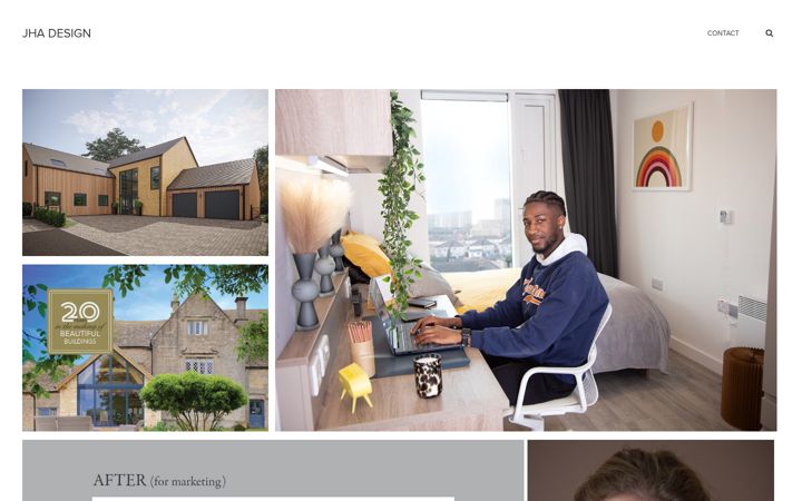 Screenshot of jha-design.co.uk