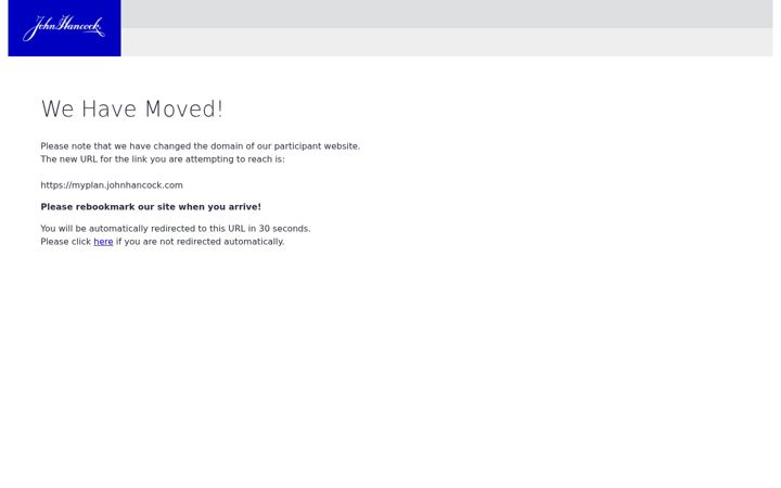 Screenshot of jhancockpensions.com