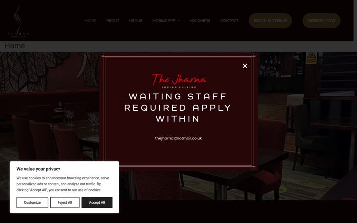 Screenshot of jharnabelfast.com