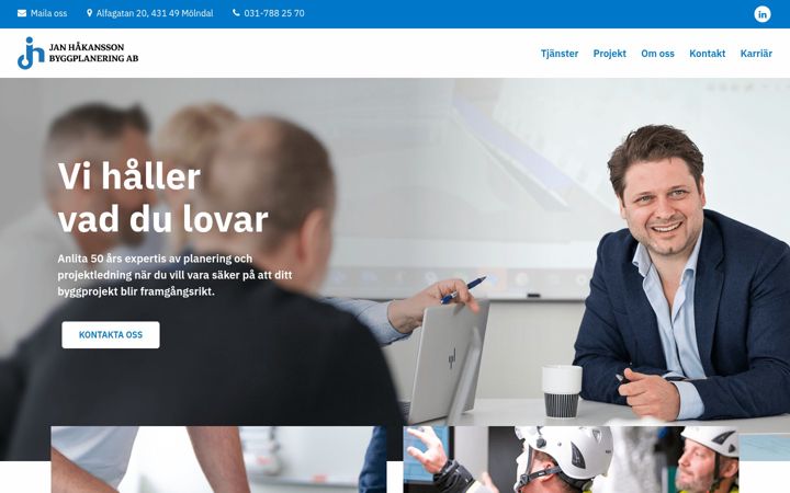 Screenshot of jhbpl.se
