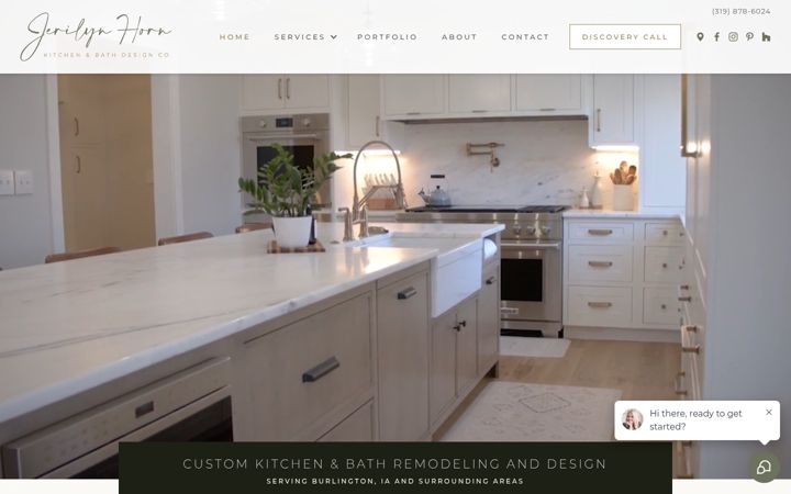 Screenshot of jhkitchenbath.com