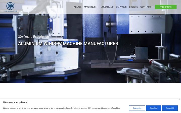 Screenshot of jhmachine.net