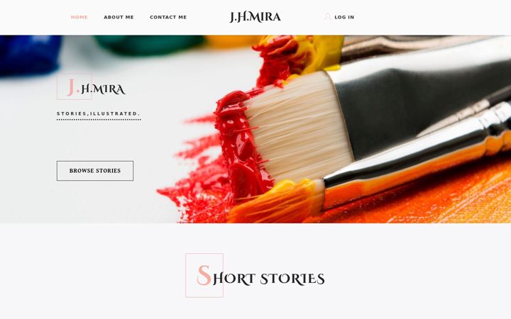 Screenshot of jhmira.com