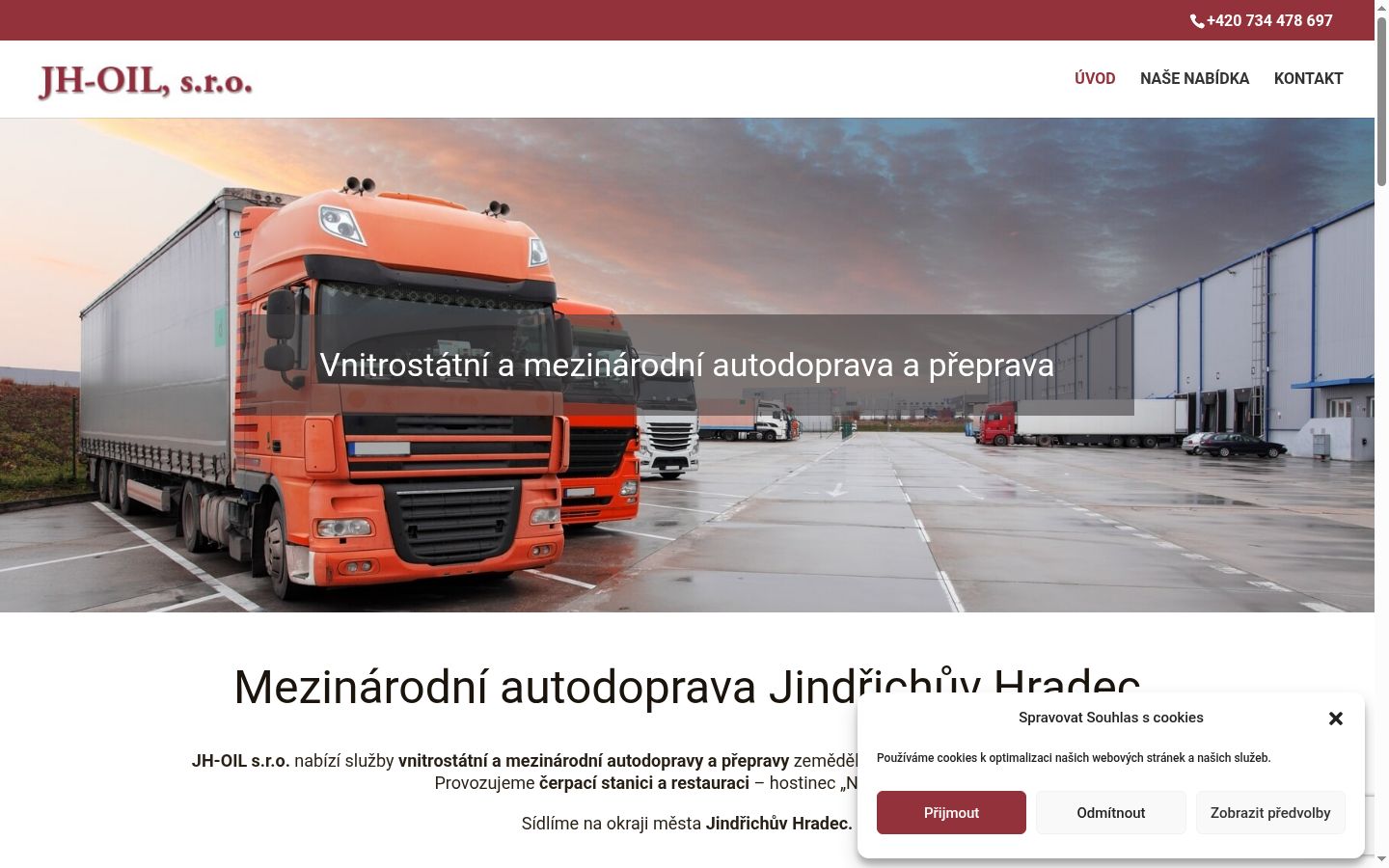 Sutikimo reklamjuostės, rodytos prieš bet kokią sąveiką, ekrano kopija