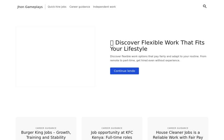 Screenshot of jhongameplays.com.br