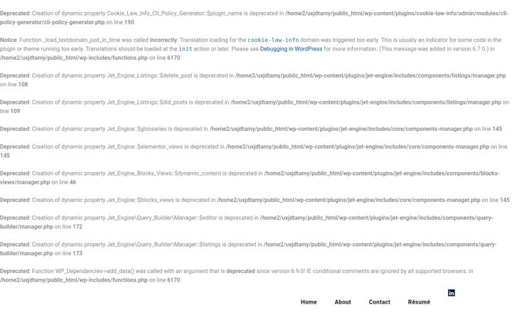 Screenshot of jhporter.com
