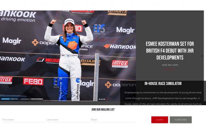 Screenshot of jhrdevelopments.com