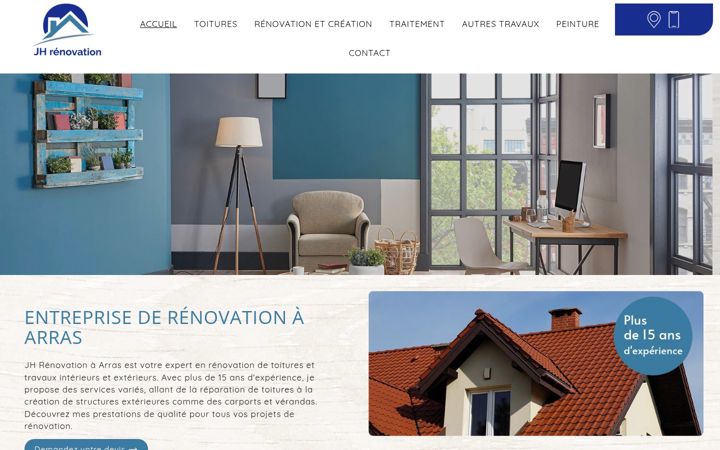 Screenshot of jhrenovation.fr