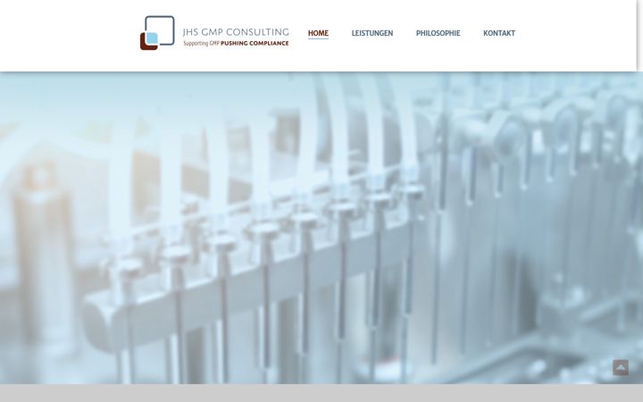 Screenshot of jhs-gmp-consulting.de