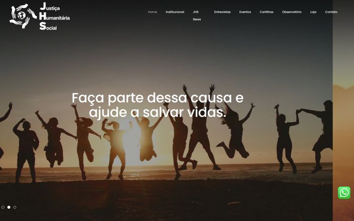 Screenshot of jhsoficial.com