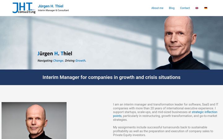 Screenshot of jhtconsulting.de