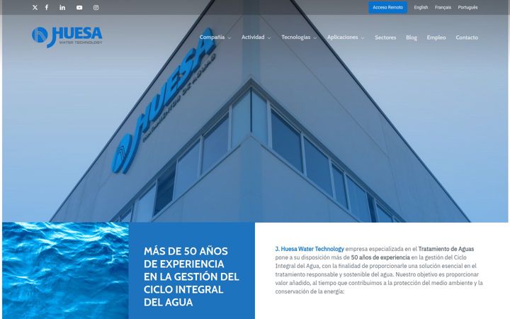 Screenshot of jhuesa.com