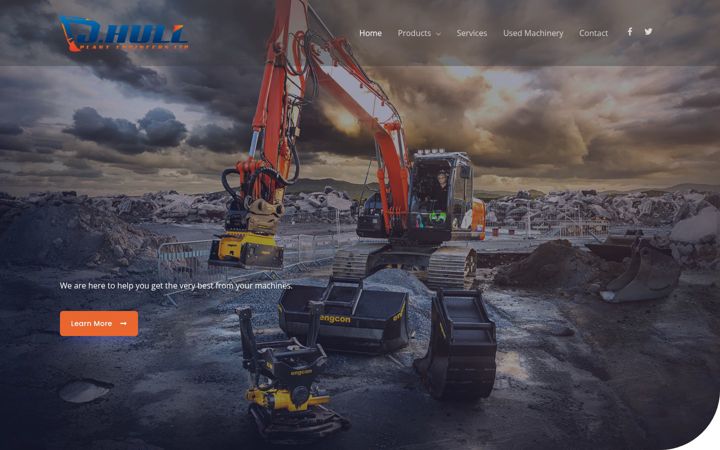 Screenshot of jhullplant.co.uk