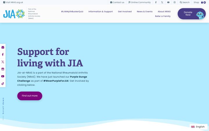 Screenshot of jia.org.uk
