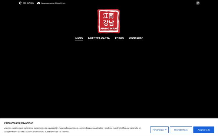 Screenshot of jiangnancaceres.com