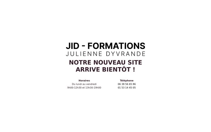 Screenshot of jid-formation.fr