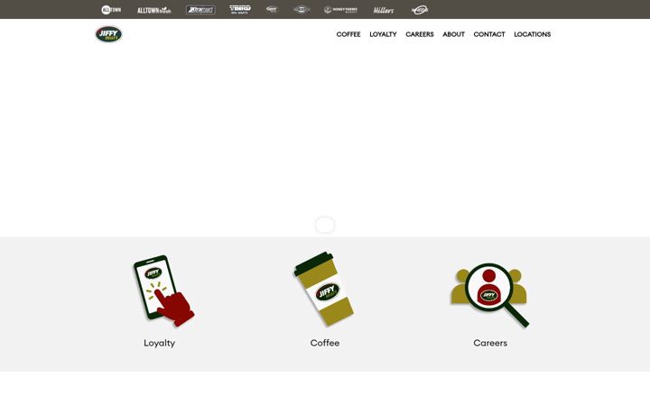 Screenshot of jiffymartstores.com
