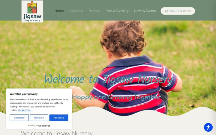 Screenshot of jigsawnurseryaigburth.co.uk
