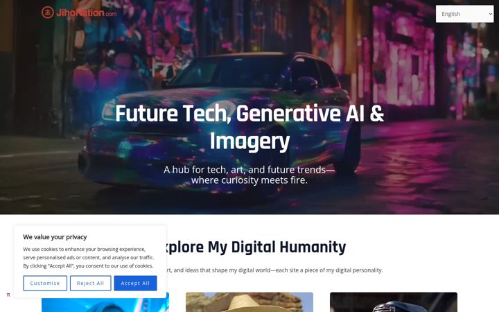 Screenshot of jihonation.com