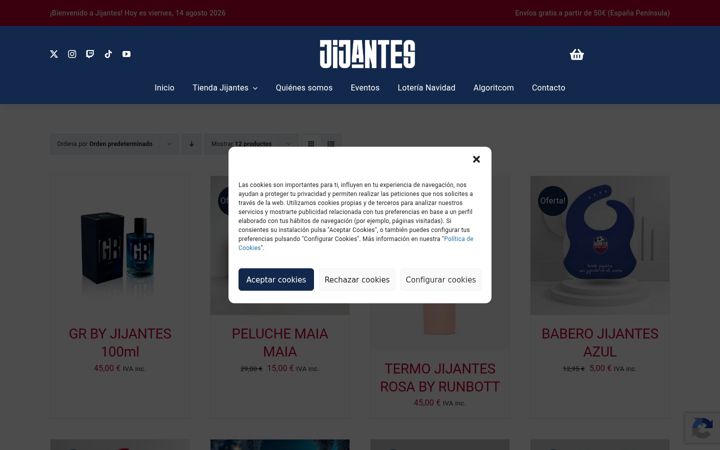Screenshot of jijantes.com