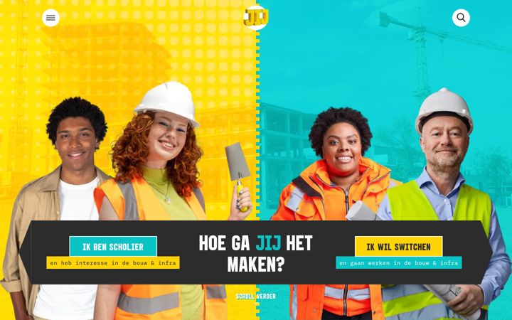Screenshot of jijgaathetmaken.nl