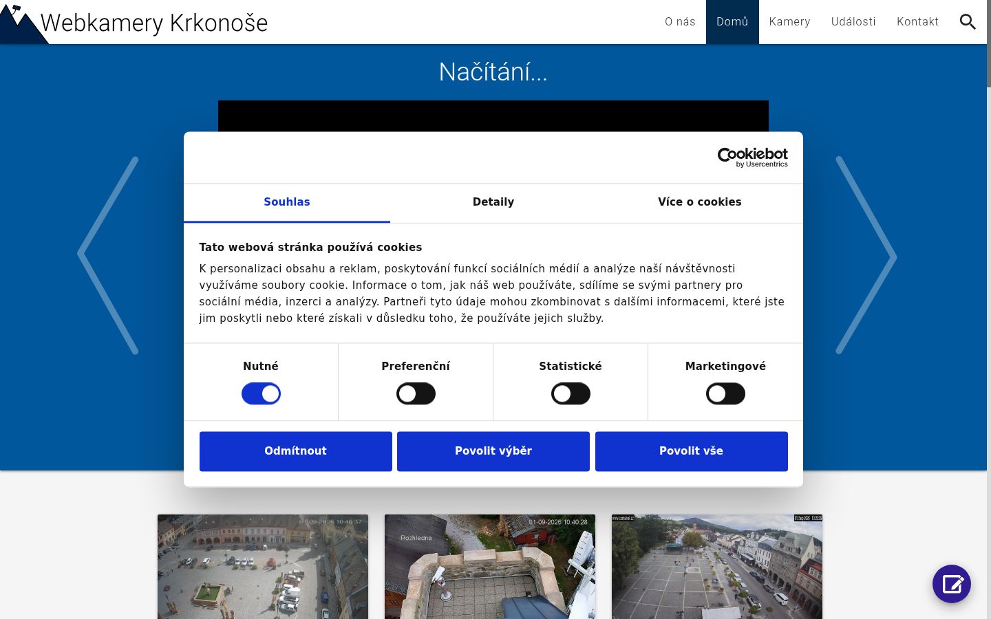 Sutikimo reklamjuostės, rodytos prieš bet kokią sąveiką, ekrano kopija