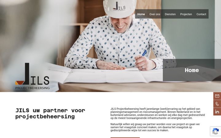 Screenshot of jilsprojectbeheersing.nl