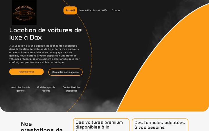 Screenshot of jim-location.fr