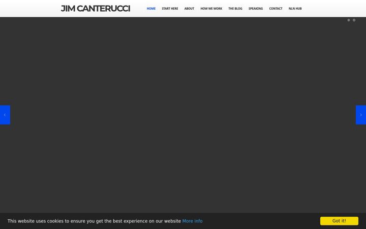 Screenshot of jimcanterucci.com
