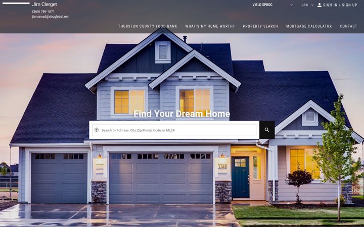 Screenshot of jimcrealty.com