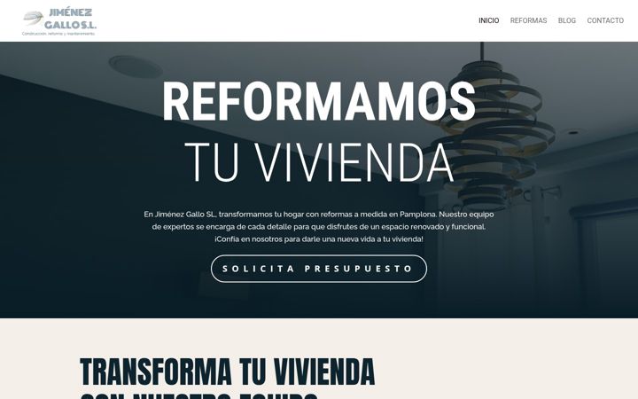 Skjámynd af jimenezgallo.com