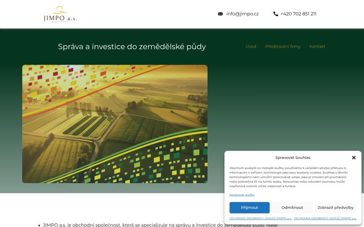 Screenshot of jimpo.cz