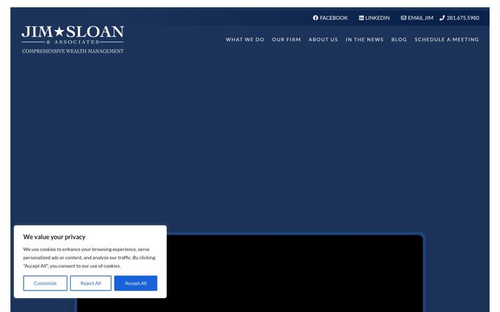 Screenshot of jimsloan.com