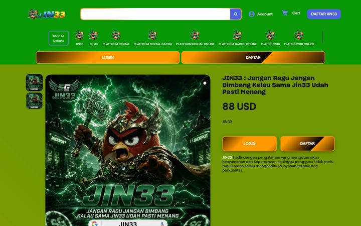 Screenshot of jin33mntp.com