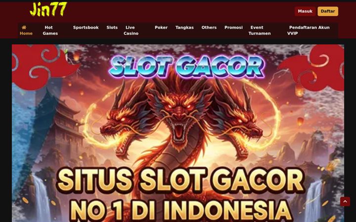 Screenshot of jin77.org